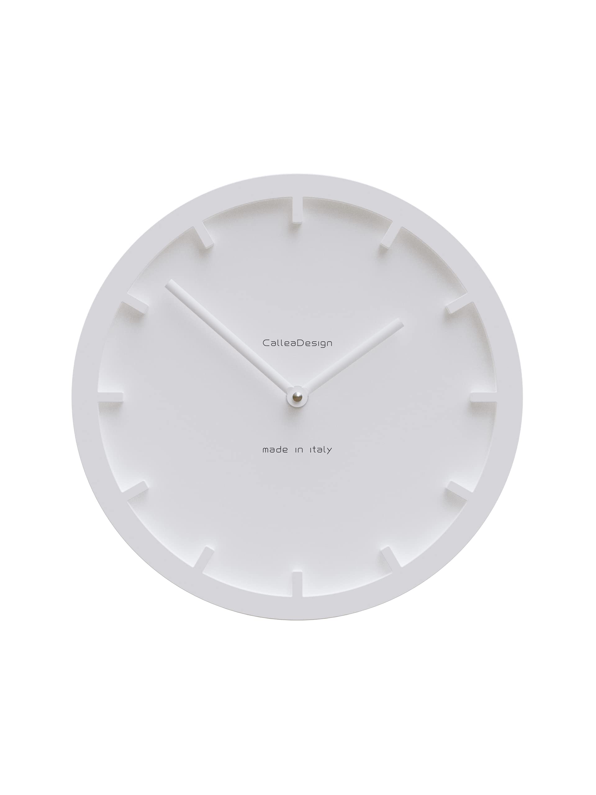 Amazon.co.jp: CalleaDesign - 壁時計 Miny (白) : ホーム＆キッチン