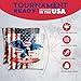 BackYardGamesUSA CornholeGamesUSA Tournament Cornhole Bags Sets of 8 Regulation Professional, Tournament Slick n Stick Corn Hole Beans Bags for Cornhole Games
