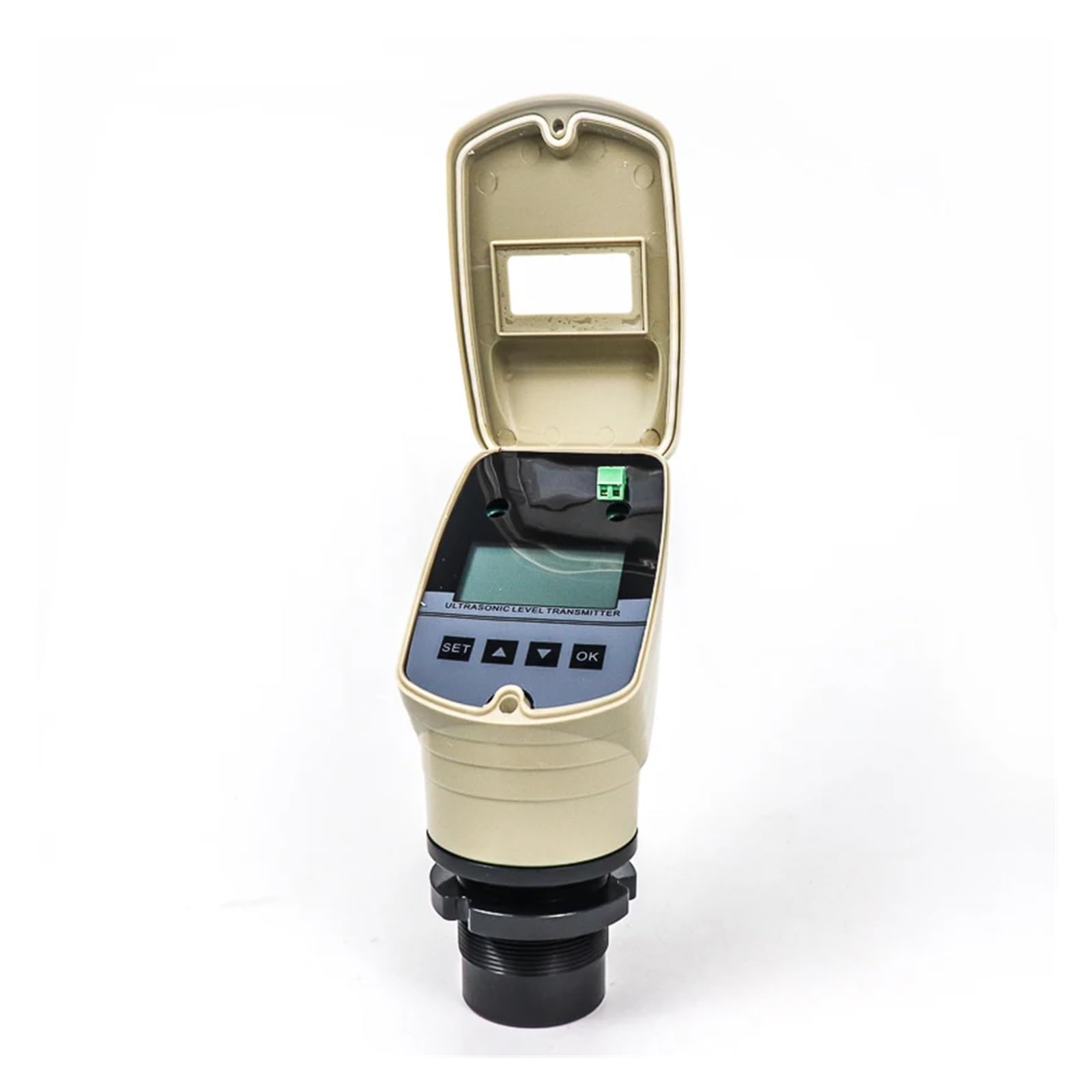 PXQCHAVLN 4-20mA Non-Contact Fuel Tank Level Sensor 10V with LCD Display(20m range)