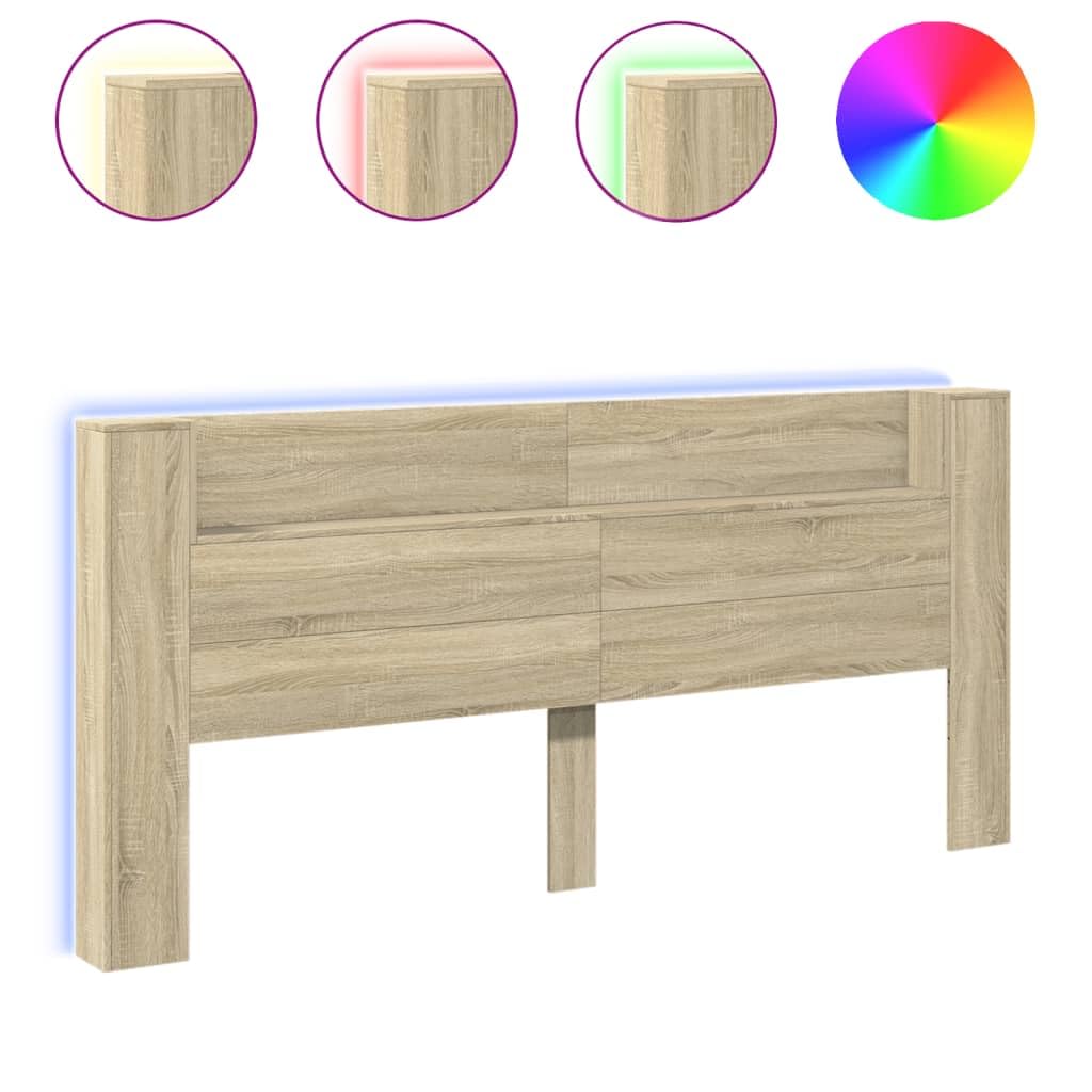 Decorazione murale Grigio Sonoma 140x18,5x103,5 cm