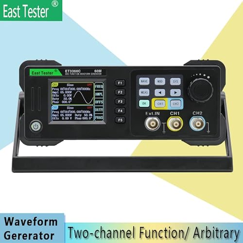 East Tester 3340C High Accuracy, Stability ,Low Distortion Two-Channel Function/ Arbitrary Waveform Dds Singnal Generator 40M Et3340C Black Color thumb #3