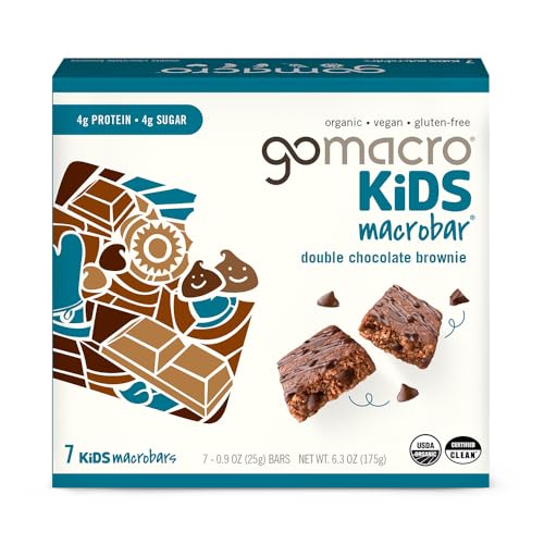 Gomacro, Organic Bar Kids Double Chocolate...