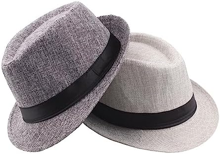Chapéus Fedora de aba curta masculinos clássicos 1920 Gangster