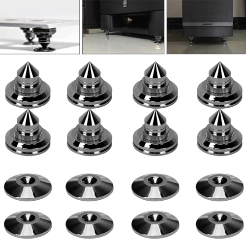 Amazon | yazi インシュレーター スピーカー 8個セット スパイク