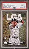 Graded 2024 Topps Jasson Dominguez #CTC7 City to City Rookie RC Baseball Card PSA 10 Gem Mint