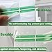 Self Laminating Preventative Maintenance Stickers 1 x 2 Inch Waterproof Inspection Safety Label by/Date/Next Labels with Clear Flap 180 Pcs