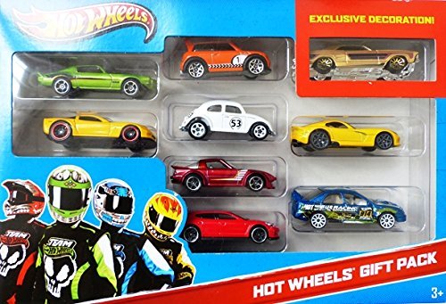 Mattel-X6999 Hot Wheels Veicoli Pack 9 pz 1:64