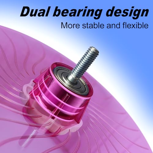 Hamster Wheel,Silent Wheel,Super Silent Hamster Exercise Wheels,Silent Hamster Wheel,Adjustable Stand Hamsters Exercise Wheels,Quiet Rat Wheel (Φ 5.5 inch, Pink) - Image 4