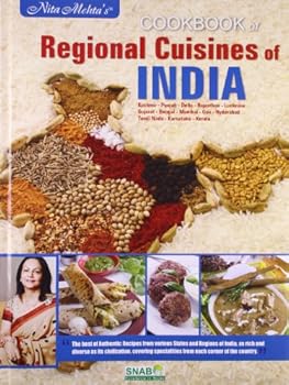 Hardcover Cookbook of Regional Cuisines of India Book