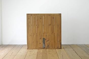 Amazon.co.jp: レトロ戸棚食器棚収納キャビネットガラス引き戸引き出し