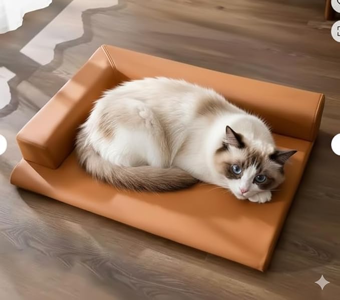 Cama Ortopédica para Perro Mediana L-Shaped con Funda Lavable miniatura 5