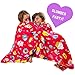 GirlZone Gifts for Girls Fun Fleece Throw Blanket for Girls, Room Decor Birthday Present for Kids