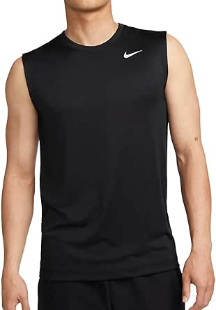 NIKE(ナイキ) Dri-FIT レジェンド スリーブレスTシャツ DX0992 ブラック/マットシルバー M