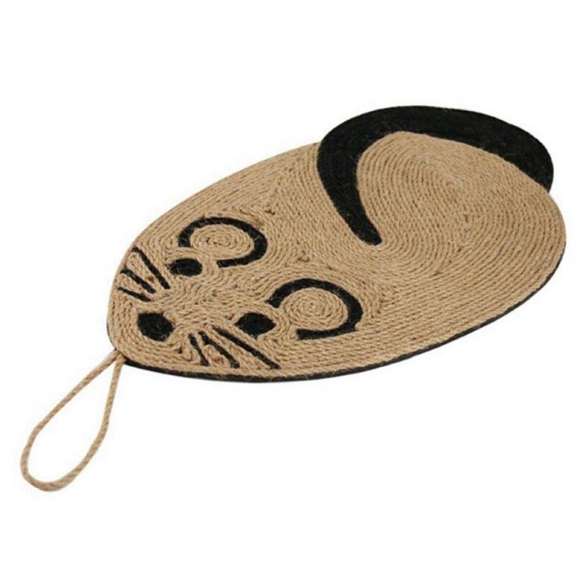 Ruluti Cat Scratcher Board Kitten Scratching Post Mat Natural Sisal Hanging Scratcher for for Protect Carpets and Sofas