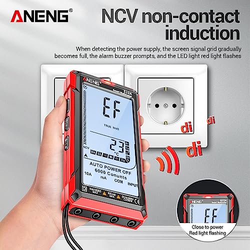 Ampèremètre Smart Touch rechargeable Irfora avec mesure précise de condensateur - 6