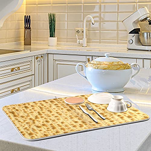 Vvfelixl G64470858P523C558S1114 Dish Drying Mat Matzo Bread Dish Mat Microfiber Drying Mat thumb #5