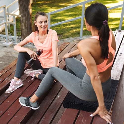 Esme L&H Stadium Seat Cushions, 3D Fabric Bleacher Cushion, Breathable, Soft, Thick and Lightweight, Portable Stadium Seat Cushion for Bleachers or Any Outdoor Events Use - Thumbnail 7