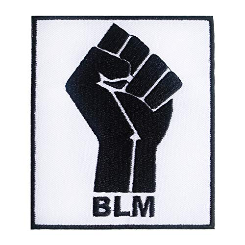 M&J Trimming - Black Lives Matter Iron-On Patch (Fist BLM)