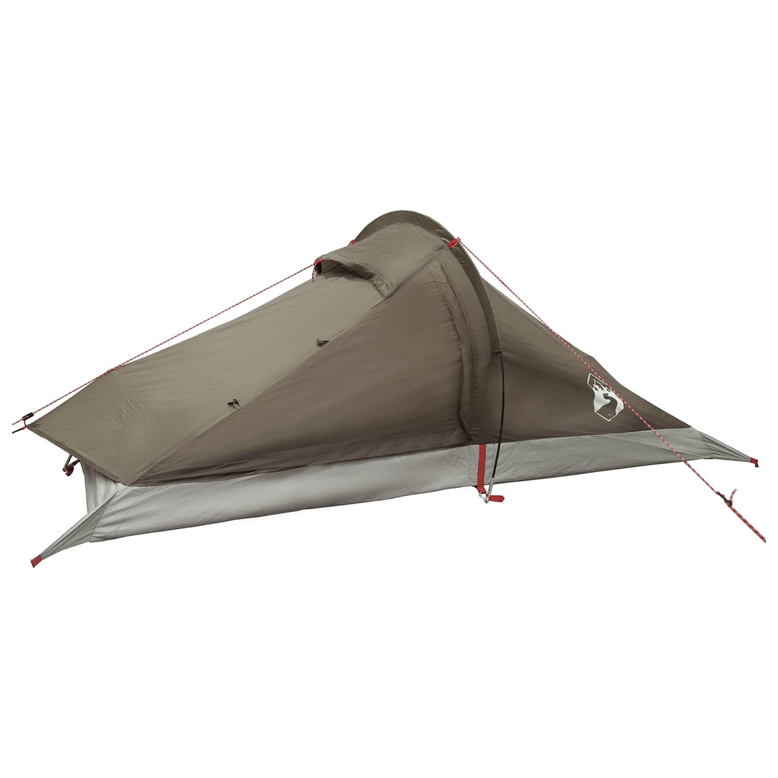 Trekkingzelt 4 Personen 185T Polyester Grün