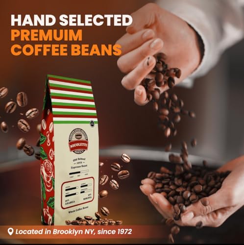 Nicoletti Old School 1972 Espresso Roast En Grano 2 lb miniatura 3