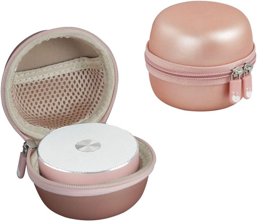 Hermitshell Hermitshell Hard EVA Travel Case fits LENRUE Portable Wireless Bluetooth Speaker (Rose Gold)
