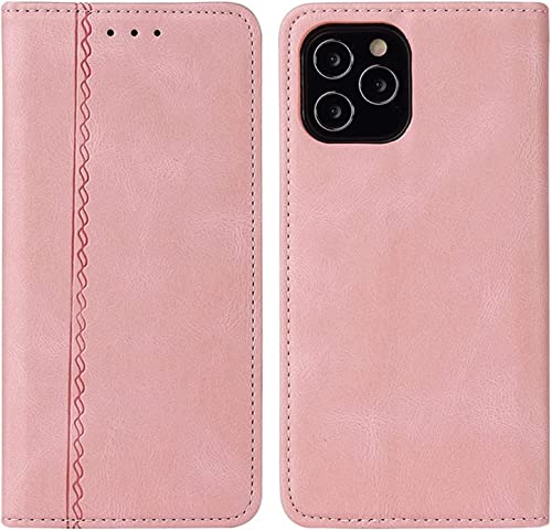 Étui iPhone 14 Pro or rose avec béquille pour regarder vos vidéos