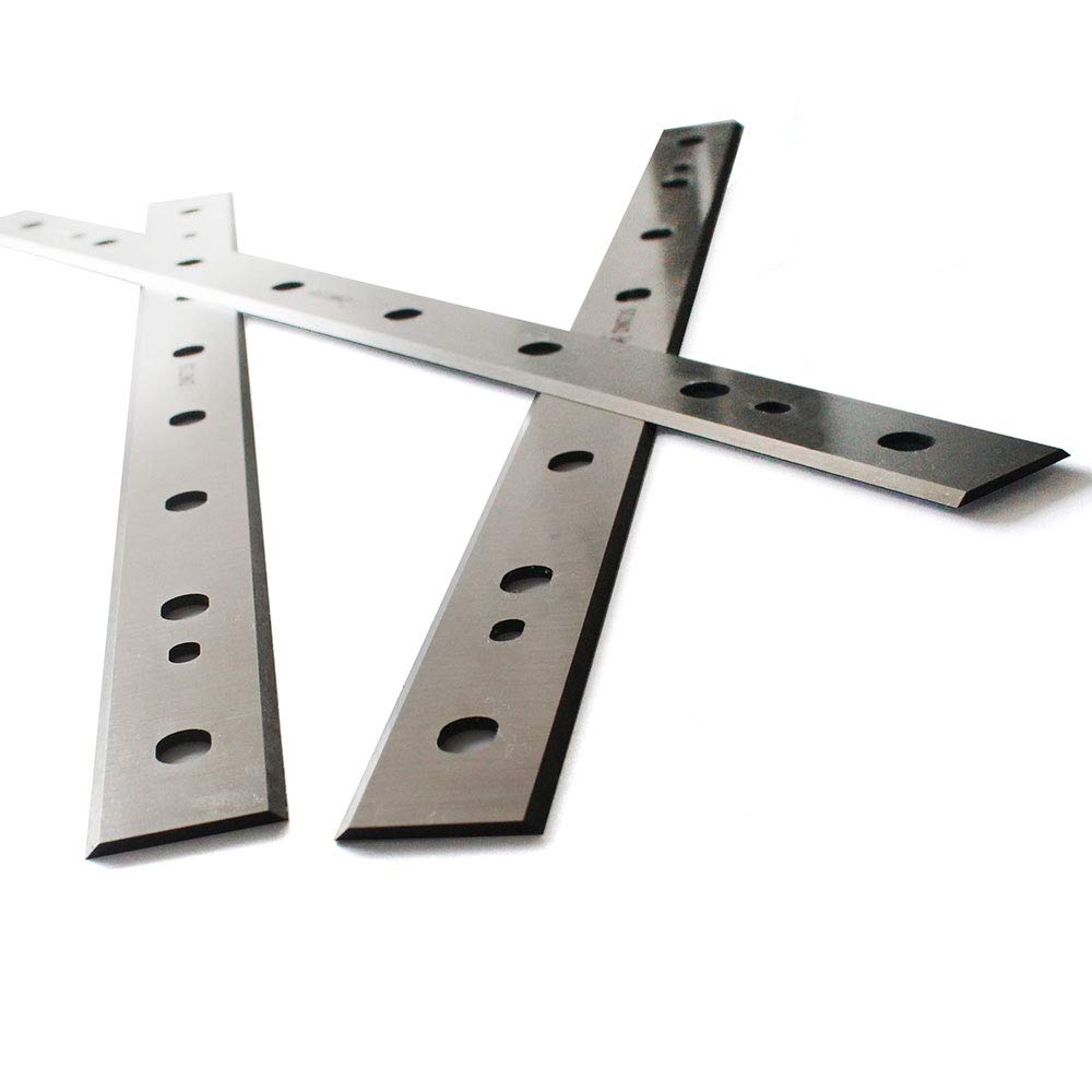 Cuchillas para cepilladora Dewalt DW735 DW7352 OSCARBIDE 13 pulgadas HSS repuestos de cuchillos para cepillar 2 bordes de corte 13 pulgadas x 7/8 pulgadas x 1/16 pulgadas, 3 unidades
