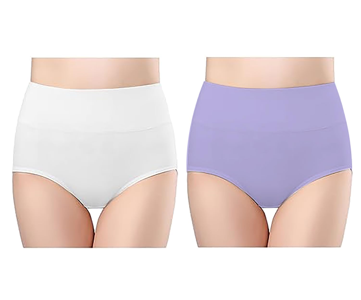 Think Tech Hipster Seamless Panties for Women High Waist Pure Cotton Panties (Pack of 2 High Waist Img 253 to 273)