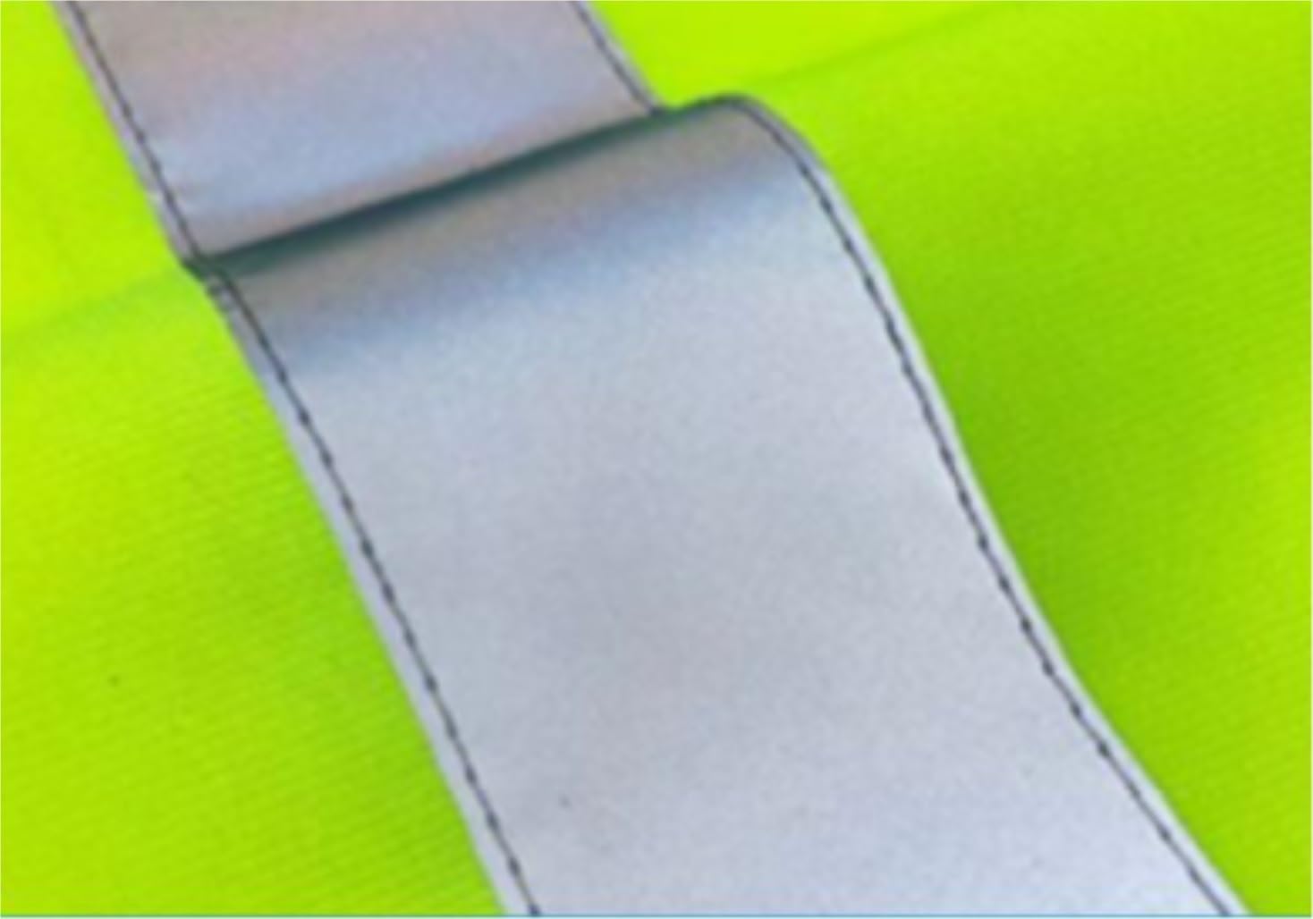 Chalecos Reflectantes de Alta Visibilidad, Chaleco Reflectante Amarillo Fluorescente de Malla melocotón Unisex