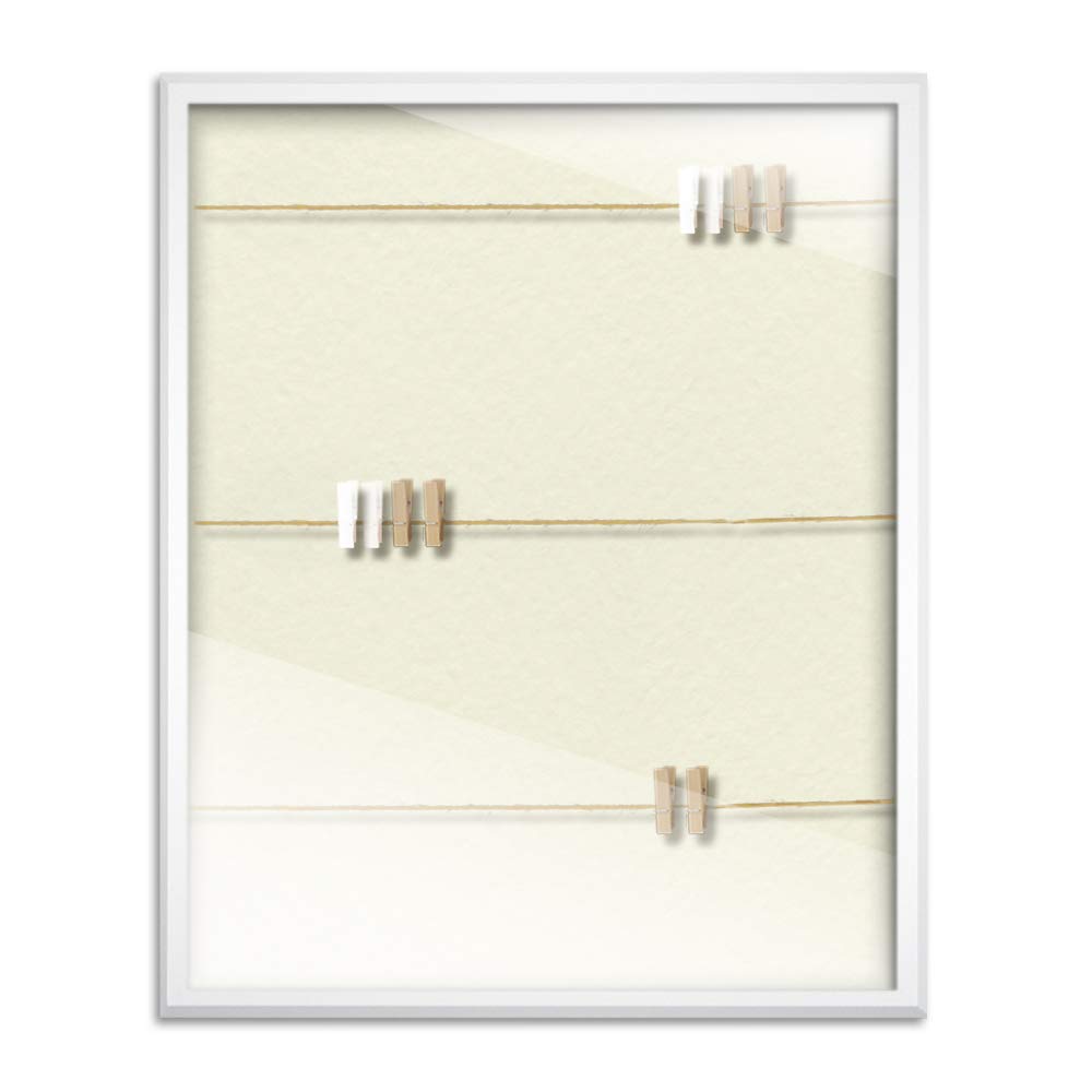 Bildershop-24 Marcos para Fotos, Fotos, Fotos, Calzado de bebé, Incluye 20 Pinzas y Cuerda 13 x 18 cm Varianto35 Blanco con paspartú Azul, MDM, Beige, 56,2 X 56,2 cm