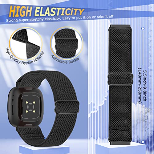Tiptops Strap Compatible with Fitbit Versa 3 Wristband/Fitbit Sense Bracelet for Women/Men - Image 2