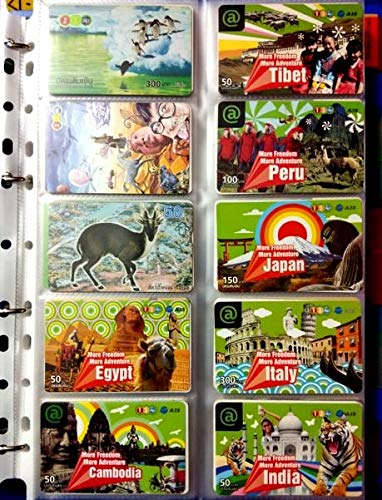 Aranyak Hobby® Thailand Phone Card Collection Set of 500 Different Cards |  Rare & Vintage Telecards Collectors Lot