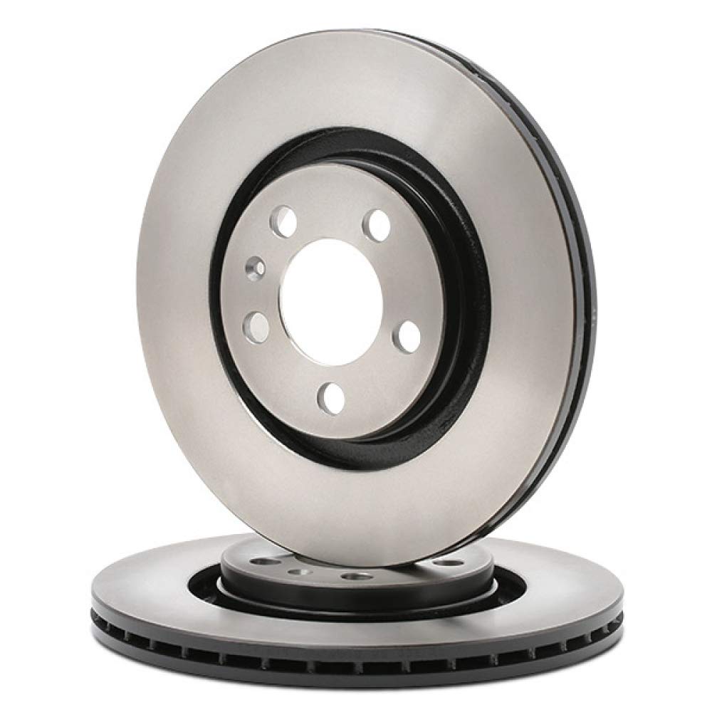 2x TRW Disco de freno Delantero Ø280mm Altura: 36,6mm Espesor: 22mm Corona de Agujeros - Ø: 100mm ventilado DF2804 Compatible con VW Golf 4 Hatchback 1J1 Golf 4 Variant 1J5 Bora Sedán 1J2, SKODA, AUDI