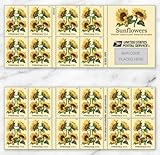 Sunflowers 2026 (Book of 20) Flowers First-Class Mail Forever Postage Stamps