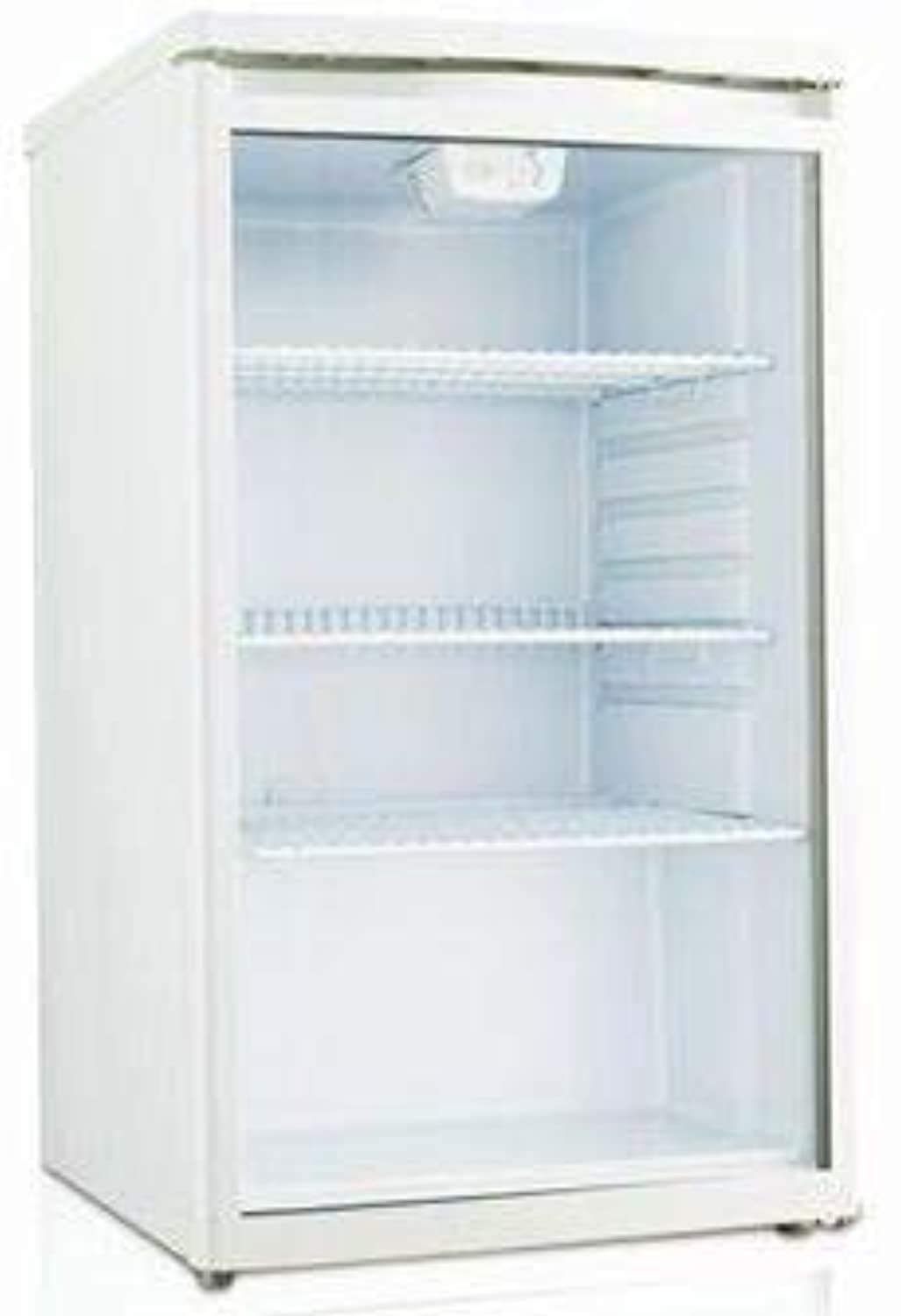 Akai 150 Liters Compact Single-Door Showcase Chiller, Upright Beverage-Showcase, Energy-saving, low-noise, 50.5x54.5x85.5 cms,1 Year Warranty White - SCMA-150