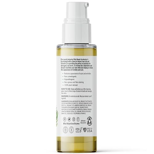 Miniatura 2 de Brittanie's Thyme Acelerador de reparación de piel  Tratamiento natural y no tóxico para la piel curativa de primeros auxilios, hidratante  Vitamina