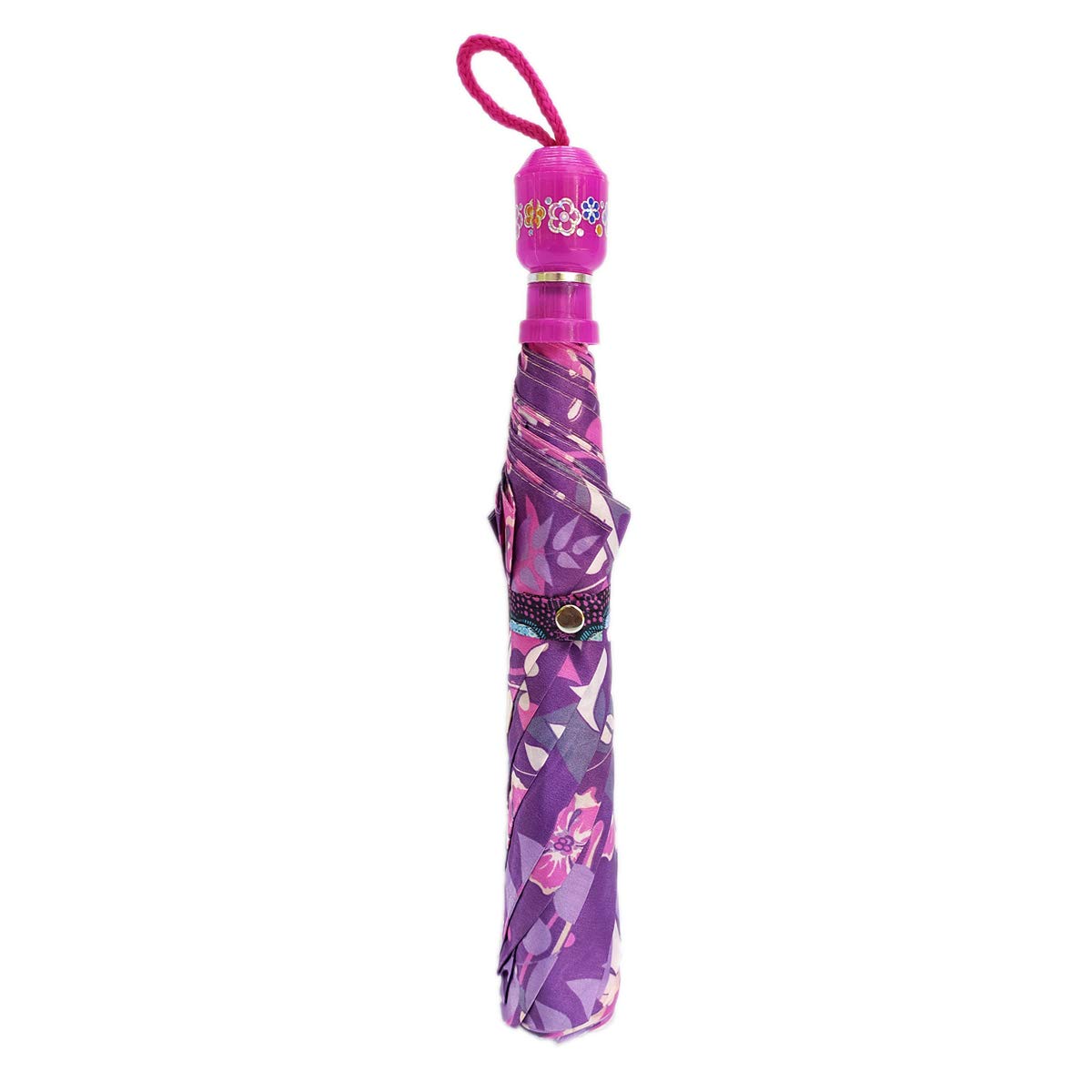 2 Fold Umbrella for Women and Men (Multicolour) Pack of 1-image-33