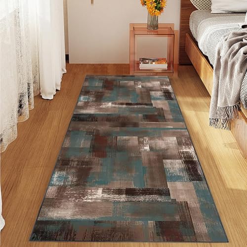 Tapis de couloir antidérapant et lavable pour cuisine et buanderie - 6
