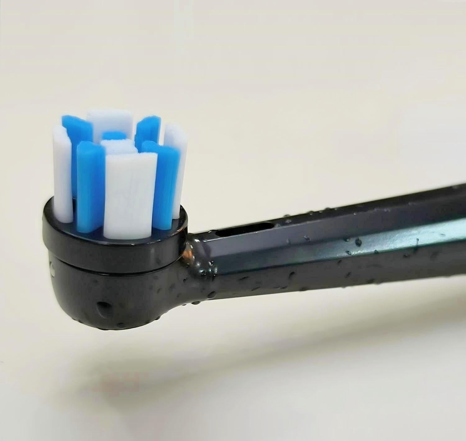 5 Pack Replacement Brush Heads Compatible with Oral-B iO Series Round Toothbrush Heads for Gentle Gum Care Deep