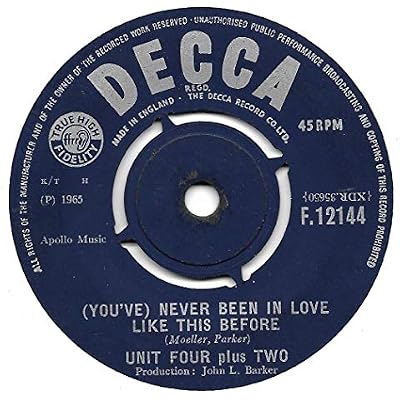UNIT 4 + 2 - NEVER BEEN IN LOVE LIKE THIS BEFORE 7in