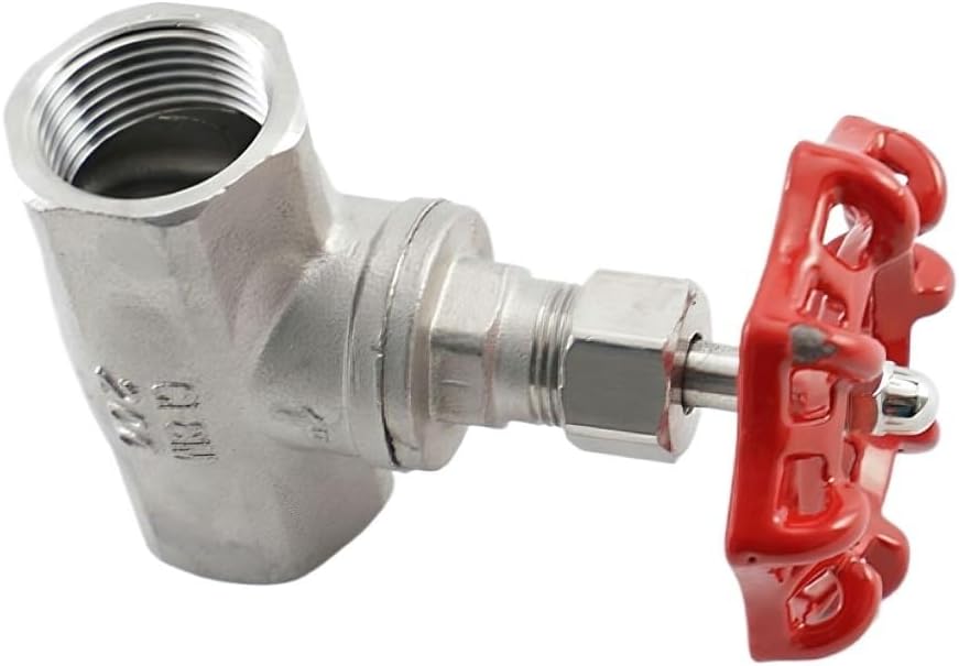 201/304 Stainless Steel B-Type Globe Valve - BSPP Threaded 1/2"-2" (DN15-DN50) Throttle Control(304,1-1/4" -DN32)
