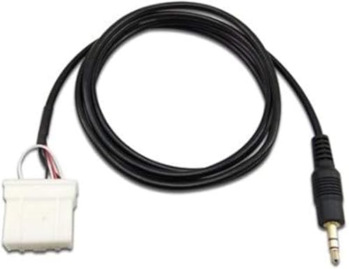 Cable AUX de 0.138 pulgadas de repuesto para conectar audio MP3 para teléfono compatible con Mazda 2006+ Car Player (6.6 ft / 80 pulgadas de largo)