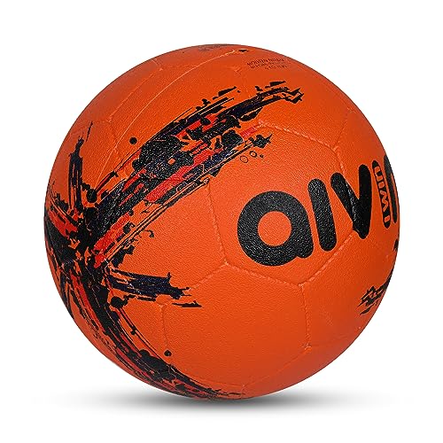 Image of Aivin Strong Football Size 5 with Ball Pump Rubber Moulded Soccer Ball