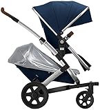 Joolz Geo2 Para-sol inferior + Mosquiteiro, cinza