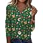 Green Christmas Print
