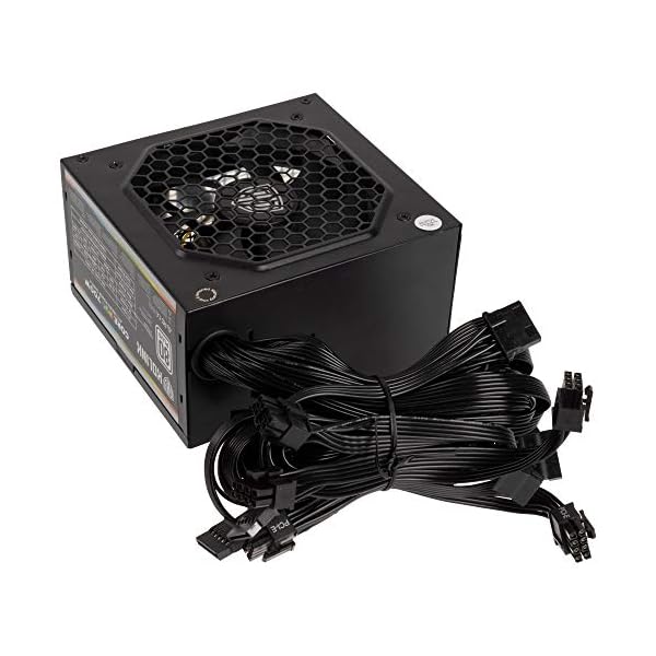 Kolink Core RGB 80 Plus PC-Netzteil PC 700 Watt PC ATX Netzteil, PSU, RGB-LED-Beleuchtung, Power Supply Unit for Computers, 700 W Power, PC Powersupply, Leises Netzteil PC – Bild 5
