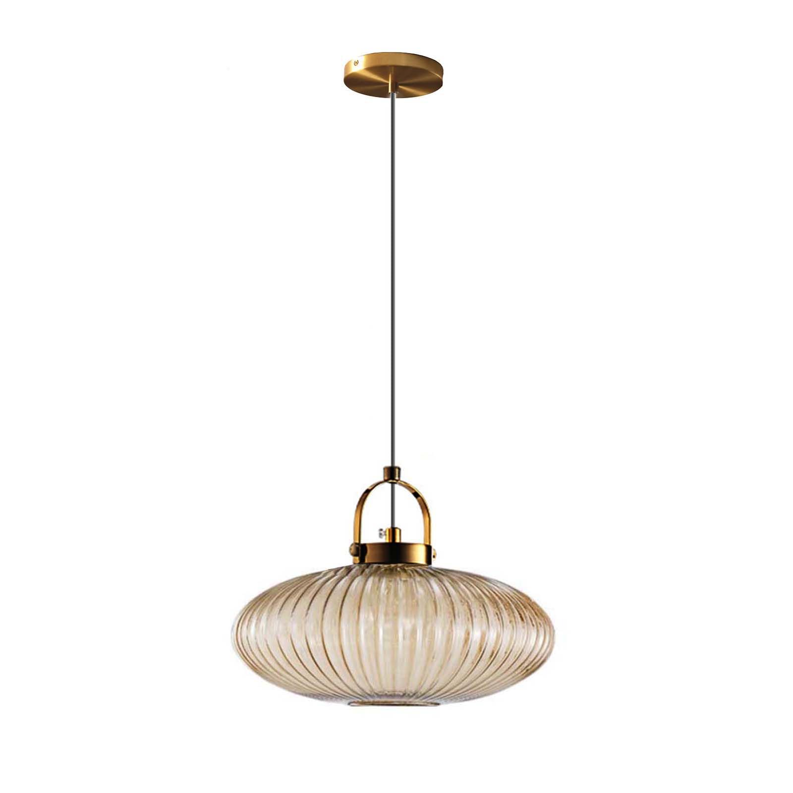 Éclairage moderne de décor intérieur E27 en verre contre la lumière crue