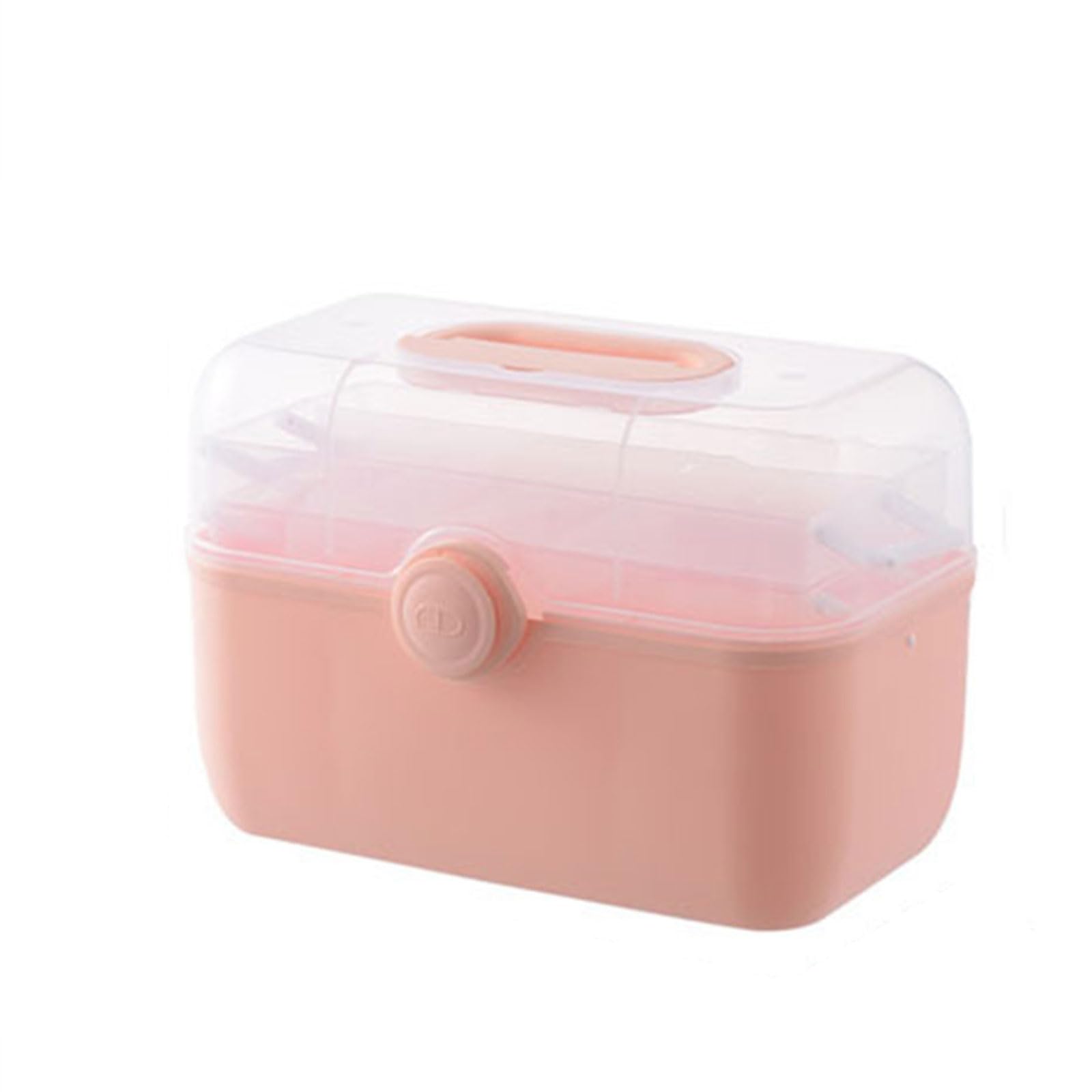 HDOYTXXM Medicine Storage Box with Handle Multipurpose Household for Schol Item Organization Supplies Medicine Storage Travel