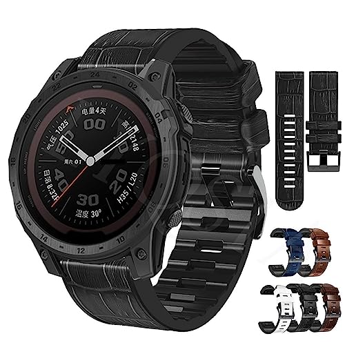 Correa de silicona de 26mm para Garmin Fenix 7X y 6X Pro en color ágata 2