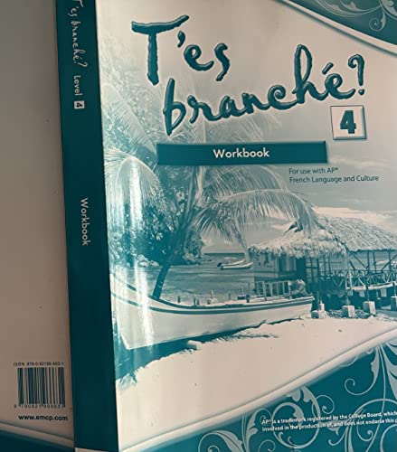 T'ES BRANCHE? 4 WORKBOOK 0821966634 Book Cover